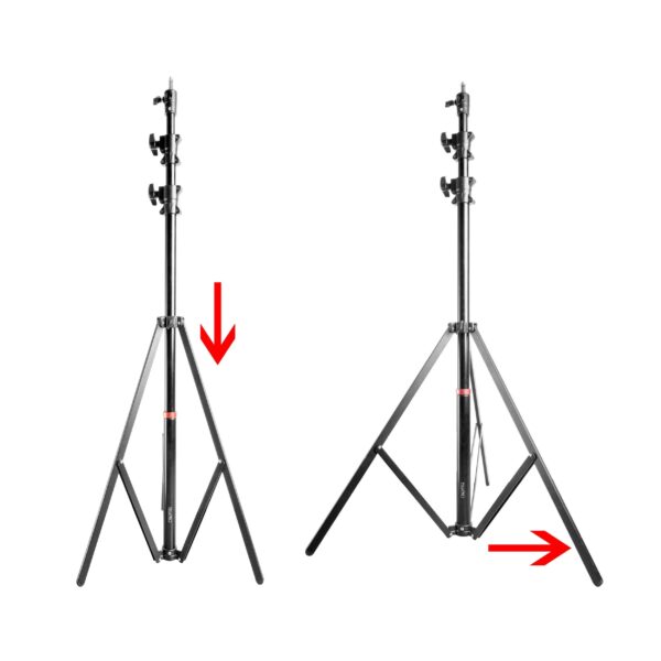 PiXAPRO 300cm Heavy Duty Retractable Light Stand (Auto Stand)