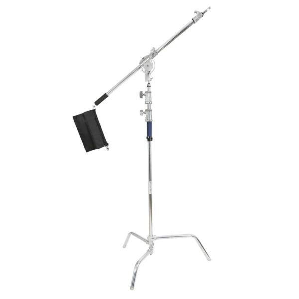 PiXAPRO Stainless Steel Century C-Stand with Super Heavy Duty Boom Arm